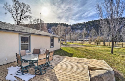 Cortez House | Dolores Ranch Cabin w/Hot Tub & 1-Acre Yard!