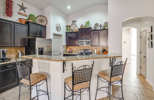 Carlsbad House | Fire Pit, Pets Welcome: Home 4 Mi to Dtwn Carlsbad