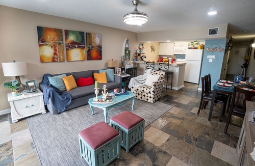 Walden on Lake Conroe Condo | ​🚤 FIRST-FLOOR GEM: Steps to Your Boat, Private Patio Fishing & Waterfall Views