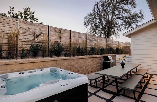 East MLK House | Four New Luxury Austin Homes | Saunas and Hot Tubs