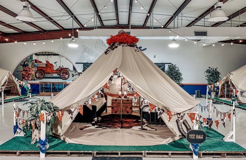 Warrenton House | Group Indoor Glamping at Lone Star Glamp Inn in Round Top, Texas