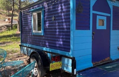 Mayhill House | Gypsy Village & Teardrop: Expanded Glamping Retreat for Up to Six with Outdoor Kitchen, Fire Pit, and Hammock