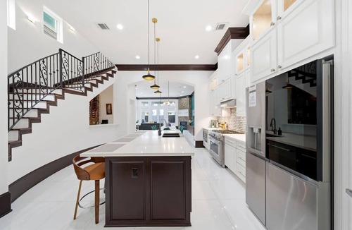 Shady Acres House | Heights Retreat | Heated Pool/Spa | Elevator