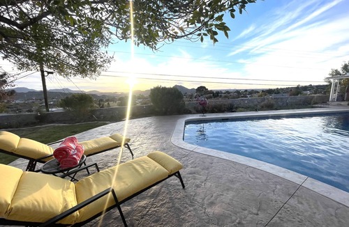 Mission Hills South House | Huge Home with Pool,Bar,Game Room and Mountain View Sleeps up to 14 adults!