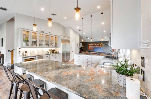 Spicewood House | Lakefront Home: Hot Tub, Boat Slip, and Game Room