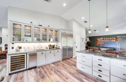 Spicewood House | Lakefront Home: Hot Tub, Boat Slip, and Game Room