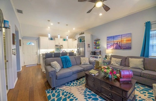 Graford Cottage | Lakefront Retreat - Deep Water Dock, Hot Tub, Game Garage, Bunkhouse