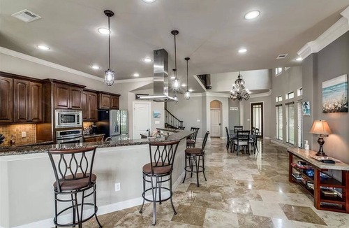April Sound House | Lakefront with dock, close to April Sound Country Club. BBQ Grill, Laundry