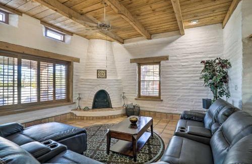 Mesilla Park House | Las Cruces Home 'La Casa Blanca' w/Courtyard
