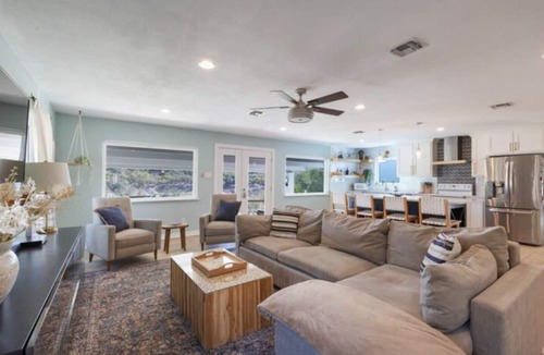 Paleface Lake Country Estates House | Little Luna Lake Travis: Lakefront Escape w/Kayaks, Dock & Firepit