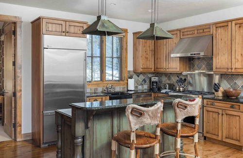 Mountain Village Cabin | Log Cabin by InvitedHome | Patio, Hot Tub, Bunk Room, Walk to Gondola/Festivals
