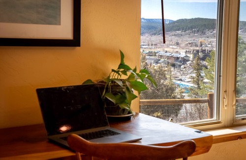 Pagosa Springs House | Luxurious Sunny Home overlooking Hot Springs, River, and Historic Downtown.