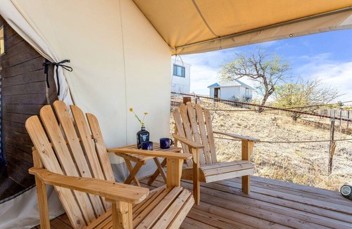 Tombstone House | Luxury Glamping Tent, Perfect for a Romantic Weekend in Tucson, Arizona