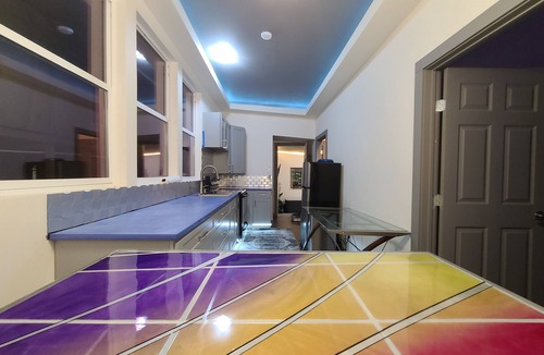 Paleface Park Apartment | Modern 700 SF Loft with fitness room, WiFi, AC, Pool, Hot Tub, Gym, QUIET & Safe