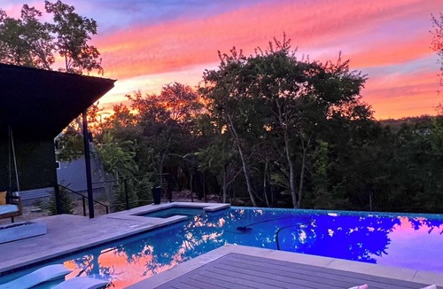 Apache Shores House | Modern Austin home w private pool and spa, Minutes to Lake Austin & Lake Travis!