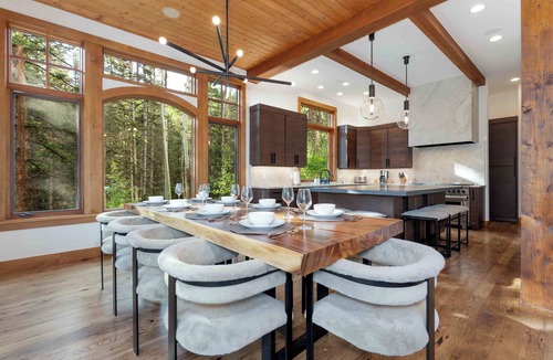 Mountain Village Cabin | Modern Cabin Home by InvitedHome | Patio, Walk to Gondola, Fireplace