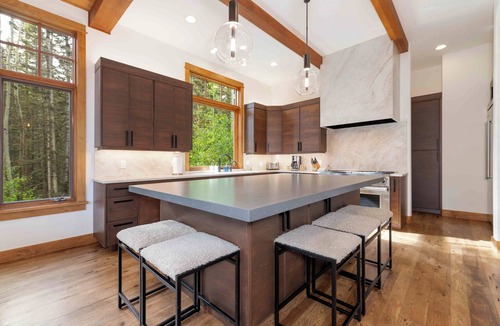 Mountain Village Cabin | Modern Cabin Home by InvitedHome | Patio, Walk to Gondola, Fireplace