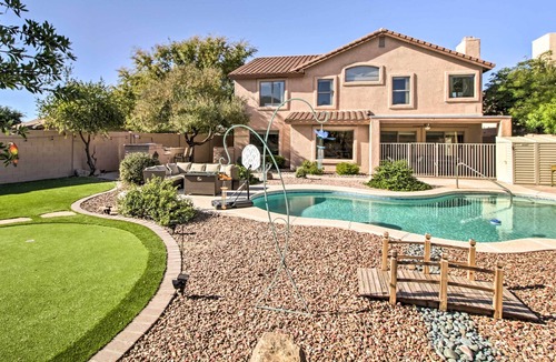 Rancho Vistoso House | Mountain View Paradise - Family Friendly, Heated Pool and Putting Green