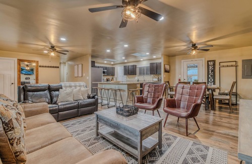 Ruidoso House | Near Midtown, Balcony with Mountain Views, Game Room, DiscGolf, UTV Parking