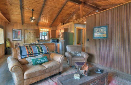 Bayfield Cabin | New Listing! Lakeview Cabin with Mountain Views, Deck, Grill, AC
