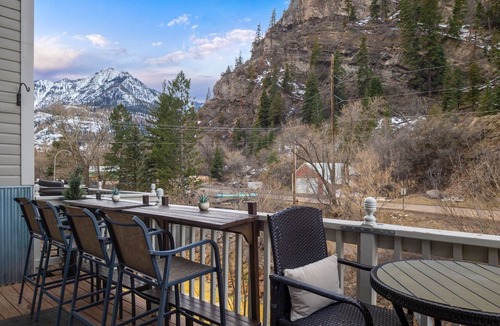 Ouray House | New Listing! River Front Mountain Views | Air Conditioning | Pet-friendly