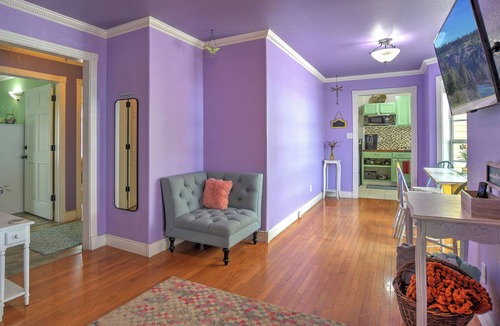 Creede Apartment | New Listing! Rose Garden Retreat at Dusty Rose Inn | Main Street Creede