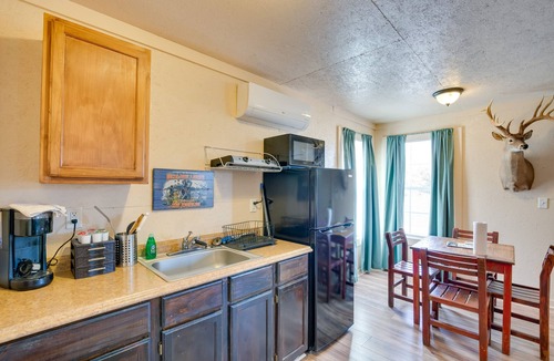 Cayuga Apartment | On-Site Fishing Pier: Pet-Friendly Kerens Cabin!