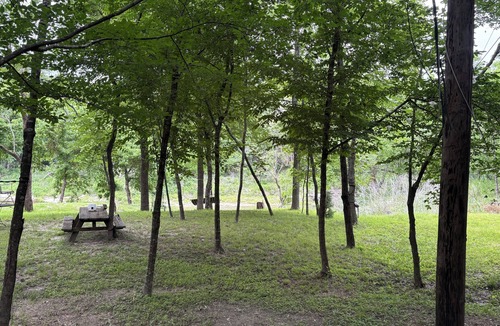 Huntsville Cabin | Our CozyNest is a 200sq ft Tiny House Located on Harmon Creek in Huntsville Tx .