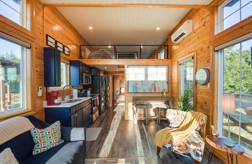 Whitney Cabin | Outdoor Pool & Patio: Quiet Whitney Retreat!