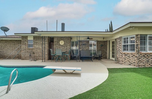 Northeast El Paso House | Patio + Fenced Yard: Group Getaway Near Fort Bliss