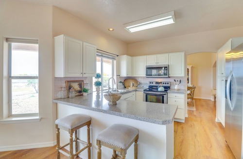 Rio Rancho House | Patio w/Tranquil Views! Home 14 Mi to Albuquerque
