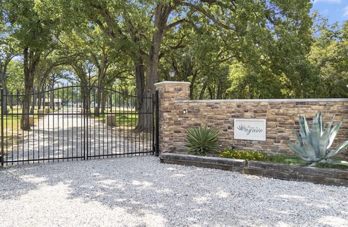 Waller House | Peaceful Luxury Bungalow Getaway with Pool, Goats & Firepits near Houston in Hempstead, Texas