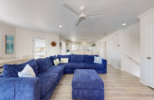 Sand Point House | Pet Friendly, Golf Cart Included, Walk to the Beach, Shared Heated Pool