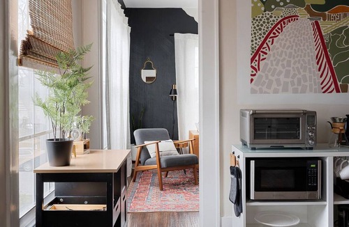 Kessler Apartment | Pinterest-worthy retreat in the heart of Dallas. The Valdivian offers a spacious, sunlit escape with curated decor, a dreamy coffee station, gated parking, and a superhost who thinks of everything. Steps from Bishop Arts. Guests call it a hidden gem.