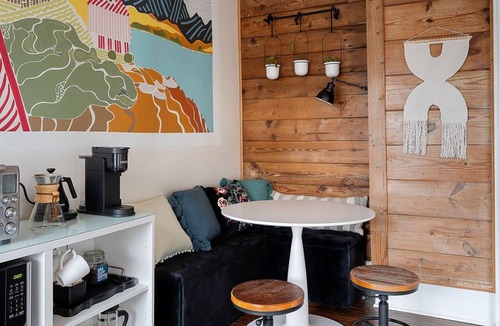 Kessler Apartment | Pinterest-worthy retreat in the heart of Dallas. The Valdivian offers a spacious, sunlit escape with curated decor, a dreamy coffee station, gated parking, and a superhost who thinks of everything. Steps from Bishop Arts. Guests call it a hidden gem.