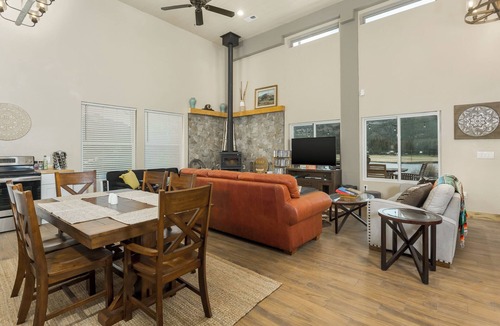 Bayfield House | Pond Property with Mountain Views