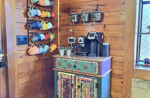 Comanche Point Cabin | Porches on Travis. An easy walk to Lake Travis, easy drive to Austin attractions