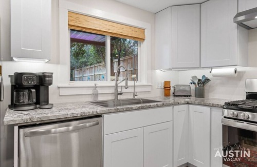Travis Landing House | Private Pool Home Near Lake Travis | Firepit, Grill & Hot Tub | Pet-Friendly!