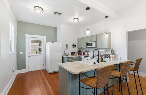 West University House | Restored 1919 Boutique 3BR Home Walk to 4th Ave & UA