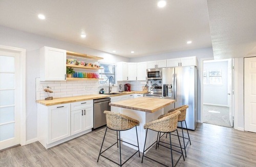 Mico House | Right on Medina Lake! Your large Deck overlooks the lake.