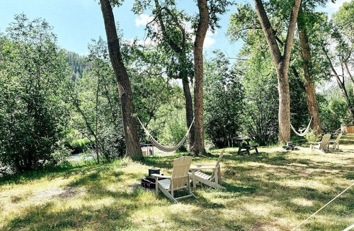 Canoncito RV Rental | Romantic Getaways near Santa Fe Forest in this Safari Tent Rental in New Mexico