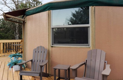 Myra RV Rental | Romantic Yurt in the North Texas Hill Country