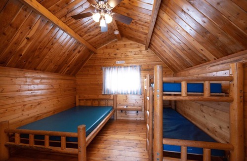 Durango - Purgatory Cabin | Rustic Cabin (Sleeps 4) - The Camping Cabin sleeps a maximum of 4. Bring your own linens.