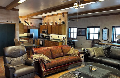 Ruidoso House | Secluded Mountain House on 20 wooded acres with majestic views and game room.