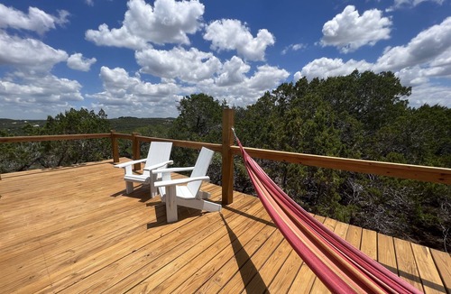 Dripping Springs Cabin | Secluded, Romantic Yurt w/Hot Tub at The Yurtopian - "Dottie"