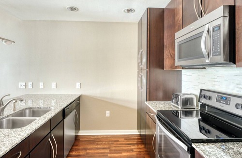 Barton Heights Apartment | Serene Barton Springs 1BR w/ W/D, Gym & Pool, nr Town Lake, by Blueground