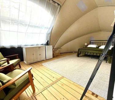 McIntosh Other | Serene Glamping Retreat with Apple Orchards and Farm Animals near Quarai Ruins in Torreon, New Mexico