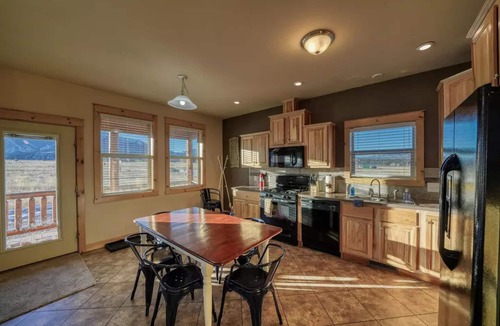 Nathrop Cabin | Silver Trout Lodge, newer cabin with amazing views of Mt Princeton & Mt Antero.