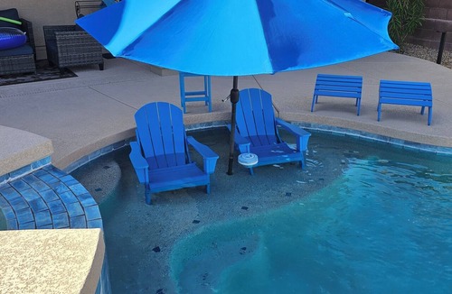 Canoa Ranch House | Sonoran sunsets & sunrises of Santa Rita Mountains from the heated spa & pool