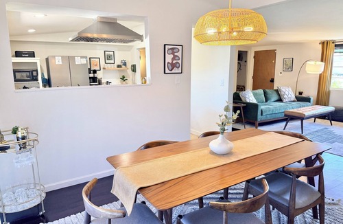 Colonia Del Valle House | Spacious Living Fully Stocked Kitchen Private Yard Pets Welcome 12 min to DT